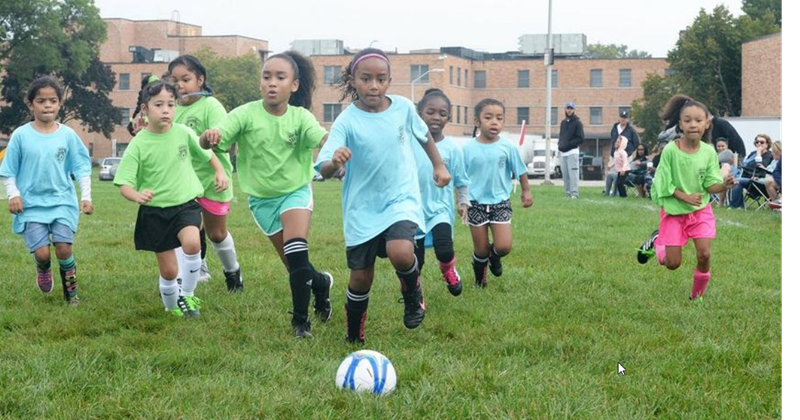 Girls U8 Intramural Game